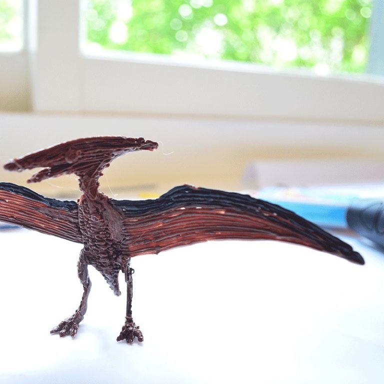 Dinosaur 3D Pen Stencil - 3Doodler
